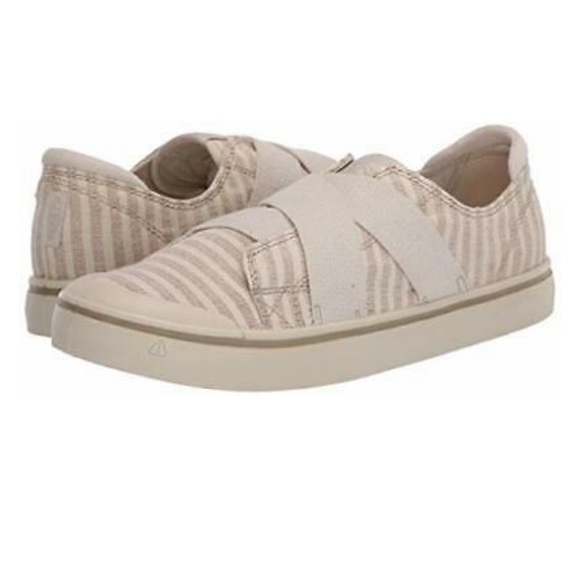 KEEN “Elsa” Tan Striped Slip On Sneaker 6.5 - Picture 8 of 16